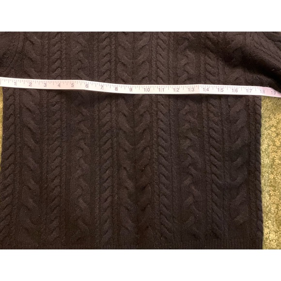 Vineyard Vines 100% Cashmere sweater, dark black, size XS - Picture 11 of 14